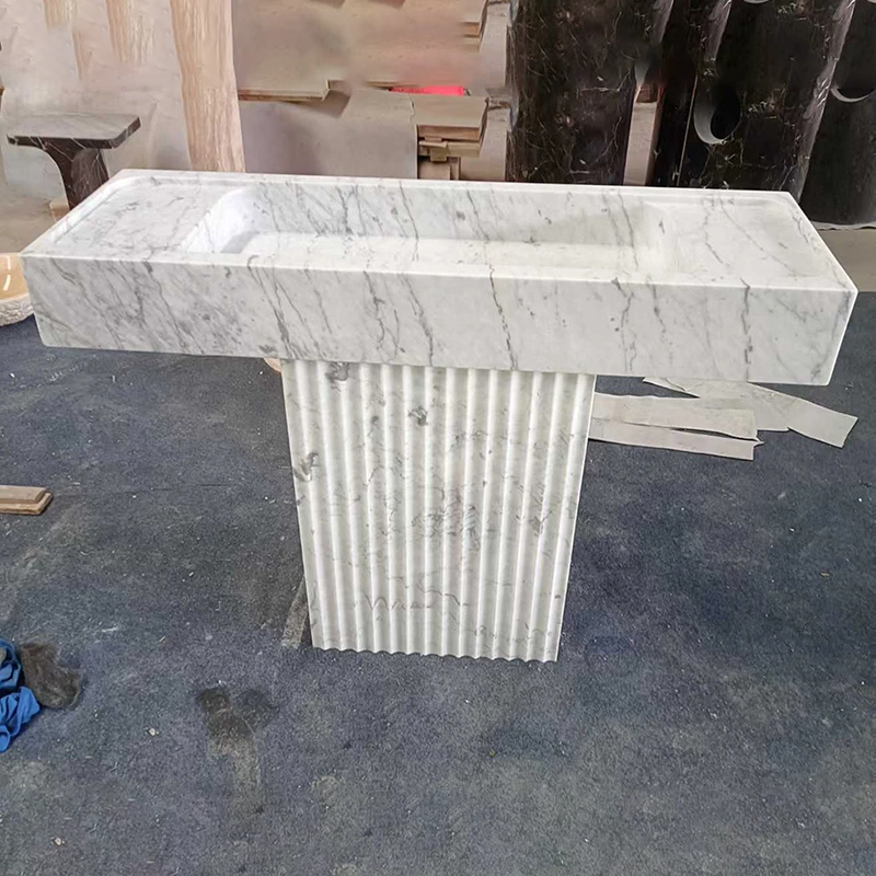 Carrara marmorplattor