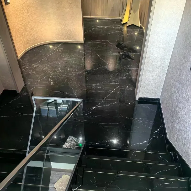 China Marquina marmorplatta