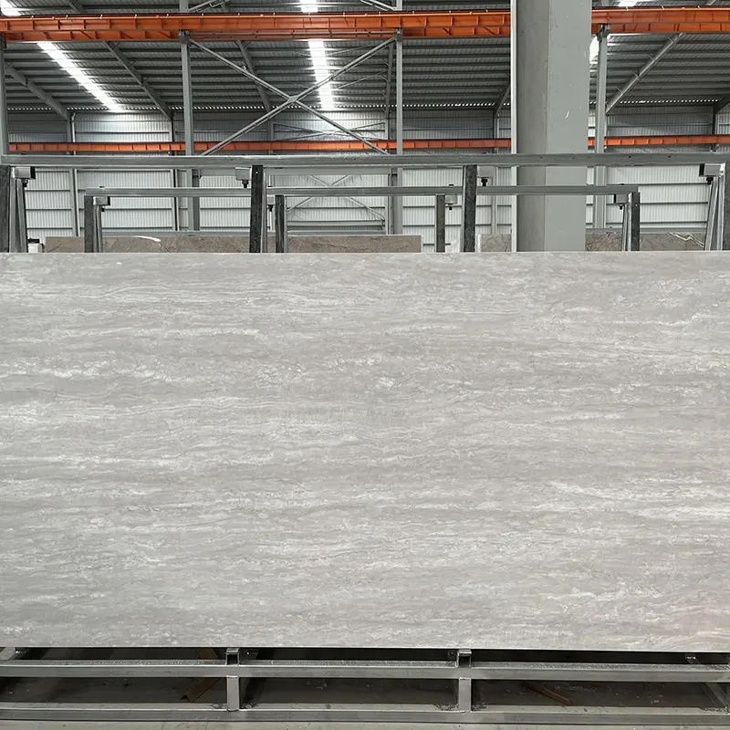 Travertin sintrade stenplattor